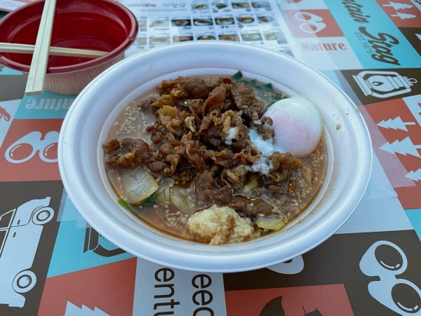 「【大阪スタミナラーメンわだ】スタ味噌爆牛ラーメン」@東京ラーメンフェスタ2023の写真