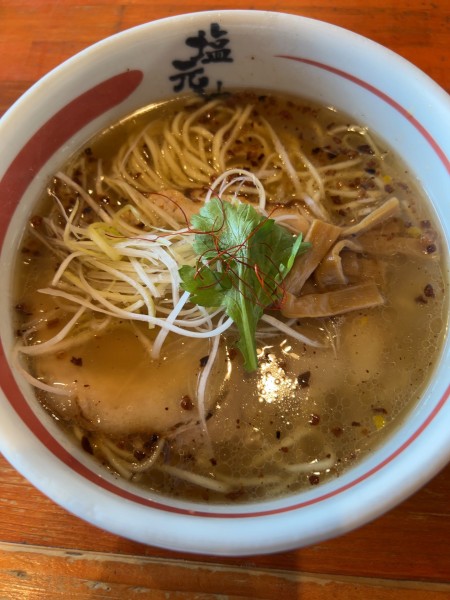 「天然塩ラーメン（891円）」@総社 塩元帥の写真
