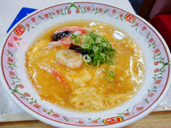 「極王天津麺（748円）＋餃子（297円）」@餃子の王将 川崎駅東口店の写真