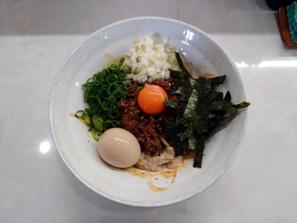 「限定 味噌まぜそば(追い飯付き)」@中華蕎麦 一無庵の写真