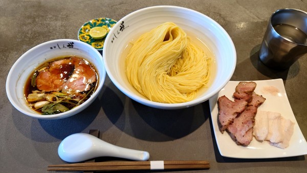 「淡麗昆布水つけ麺」@麺屋 しん道の写真