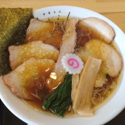 炭火焼豚中華そば1000円