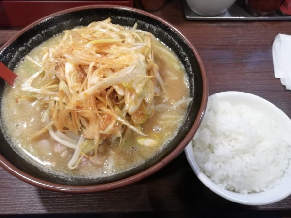 「ねぎ味噌ラーメン　　930円」@中華栄雅の写真
