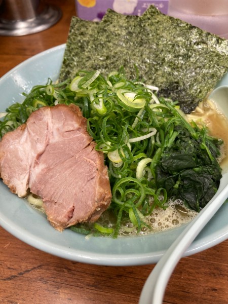 「ネギラーメン」@横浜ラーメン 武蔵家 成増店の写真
