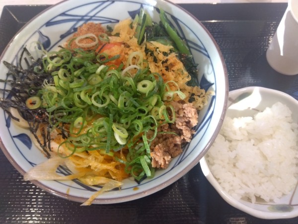 「まぜ釜玉」@丸亀製麺 高崎店の写真