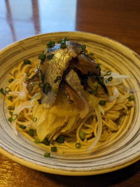 「いわしそば」@寿製麺よしかわ 川越店の写真