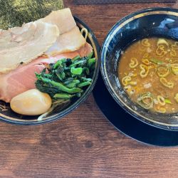 つけ麺+トントロチャーシュー+味玉
