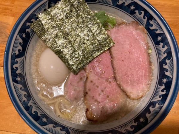 「得製濃熟塩らーめん 1020円」@○心厨房の写真