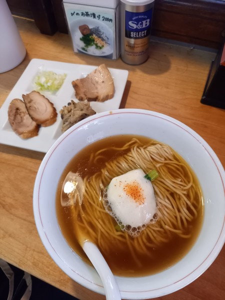 「本枯中華そば￥900＋和え玉￥200」@本枯中華そば 魚雷の写真