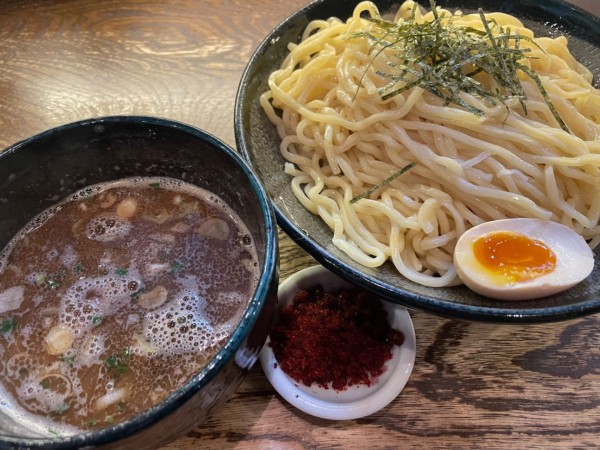 「辛つけ麺」@中華そば 麦家の写真