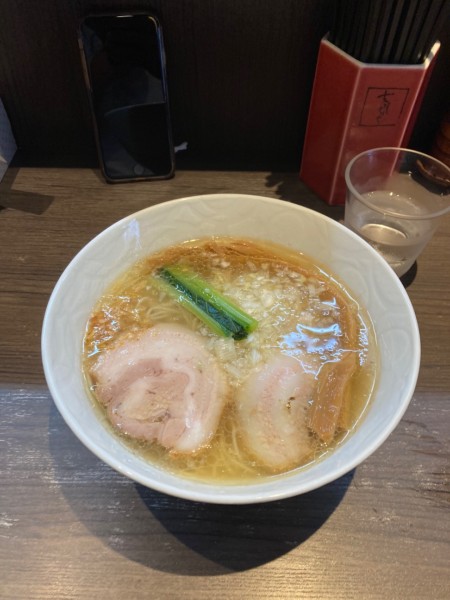 「塩らぁ麺」@支那そばや 本店の写真