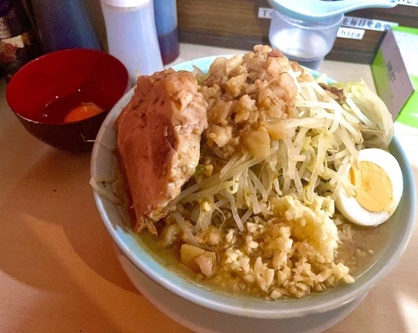 「ラーメン 300ｇ」@ラーメン富士丸 平塚店の写真