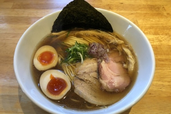 「味玉煮干そば」@麺処 いち林の写真