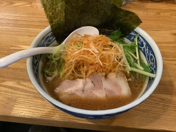 「ねぎらーめん　950円」@らーめん桜亭 平沢店の写真