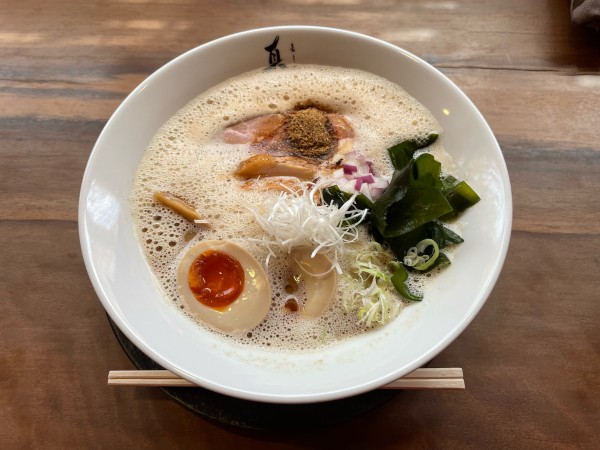 「正油（白湯）」@真心の写真