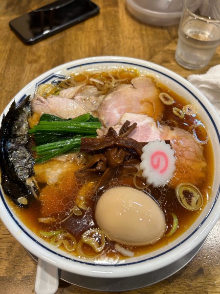 「特製生姜醤油ラーメン1200円」@生姜醤油専門 我武者羅 幡ヶ谷本店の写真