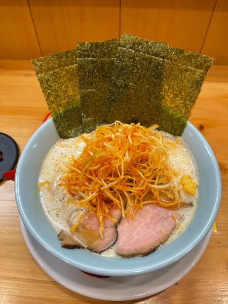 「辛ネギラーメン（1090円）」@麺家 武骨の写真