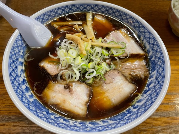 「チャーシューメン（正油）」@なかよし 苫小牧店の写真