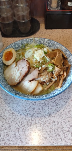 「(限定)背脂次郎」@麺処 かつ善の写真