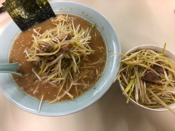 「ネギミソラーメン ネギ丼」@ラーメンショップ 名和店の写真
