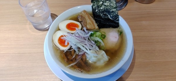 「特製中華そば（塩）1100円」@中華そば やなぎやの写真