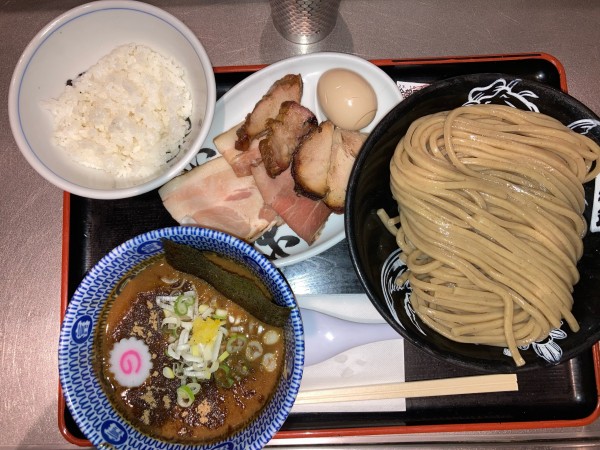 「柏幻霜ポーク全部乗せ濃厚つけめん 中 1,770円」@松戸富田麺絆の写真