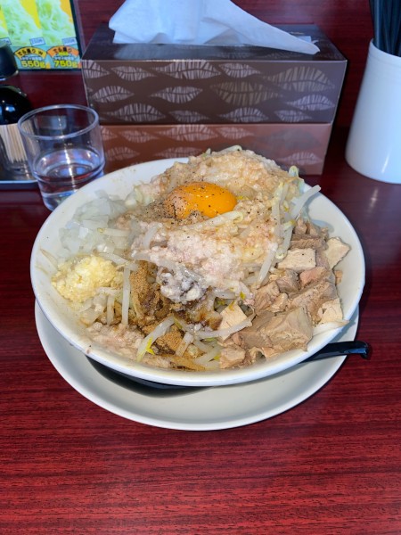 「周年まぜそば¥500円」@継承 あっ晴れ 関店の写真