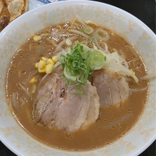 「味噌ラーメンセット1064円」@餃子の王将 セブンパークアリオ柏店の写真