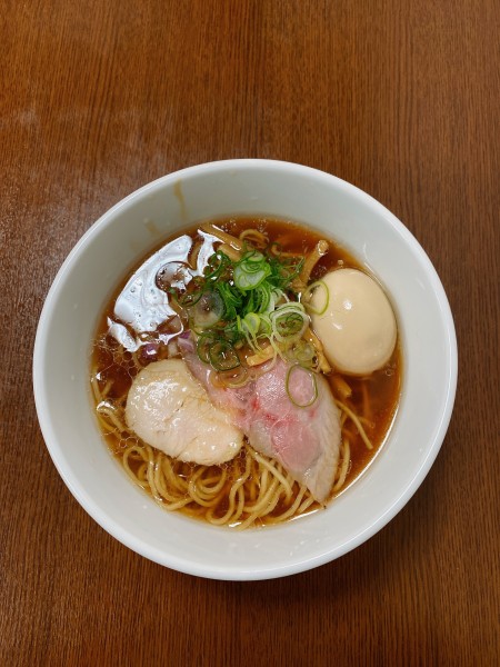 「中華そば 味玉」@中華そば はま里の写真