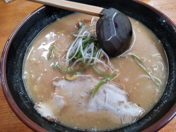 「ハーフら～めん信州」@らーめん信玄 南6条店の写真