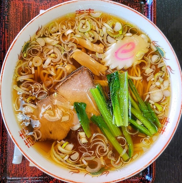 「ラーメン餃子セット」@中華料理 栄来軒の写真