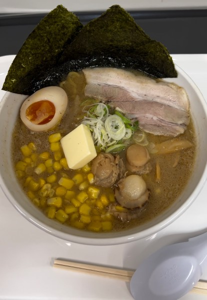 「ほたて味噌バターラーメン」@らーめん 空 本店の写真