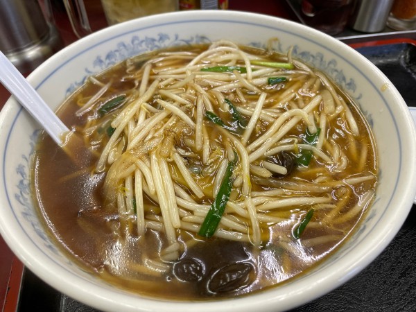 「もやしラーメン」@福しん 江古田店の写真