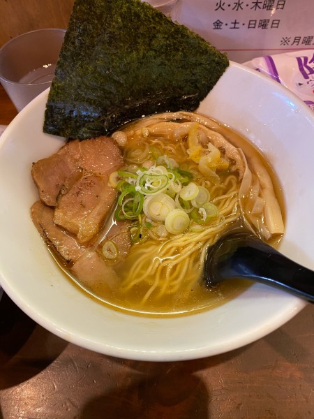 「あごだしラーメン塩 ¥780」@らあめん一路の写真