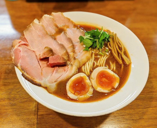 「海老が濃厚」@らぁ麺はうす Sumika0の写真