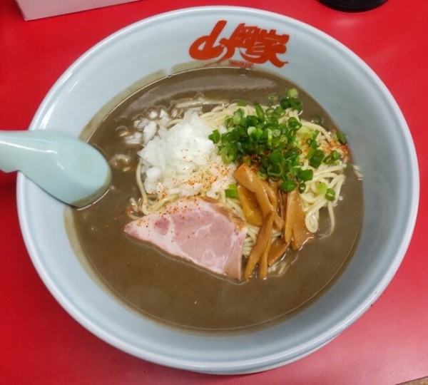 「鬼煮干し」@ラーメン山岡家 山形西田店の写真