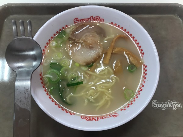 「ミニラーメン 280円」@スガキヤ 桑名アピタ店の写真