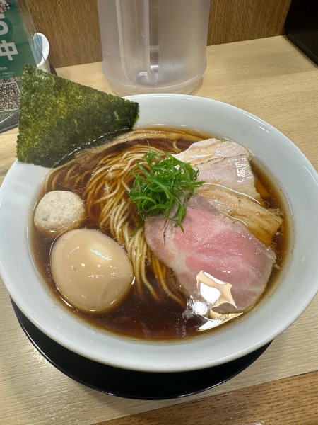 「黒醤油ラーメン」@麺屋 いちょうの写真