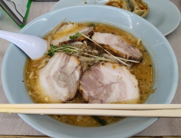 「みそチャーシュー」@くるまやラーメン 万力店の写真