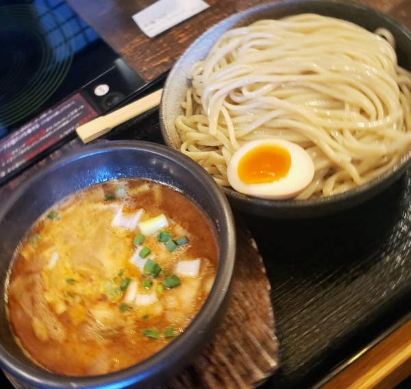 「辛塩つけめん ￥950」@中華そば ことぶきやの写真