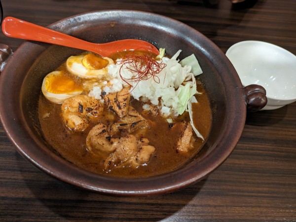 「カレーラーメン」@房総式ラーメン JINRIKISENの写真