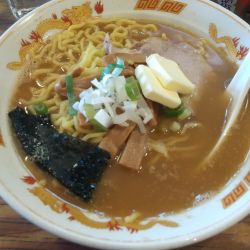 旭川醤油ラーメン大　サービスライス