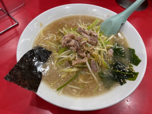 「ネギラーメン　850円」@かいざん 西船橋店の写真