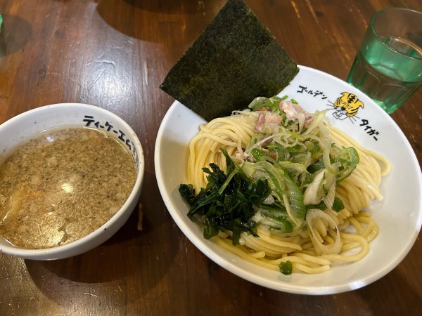 「【限定】セアブラーショつけめん」@ゴールデンタイガーの写真