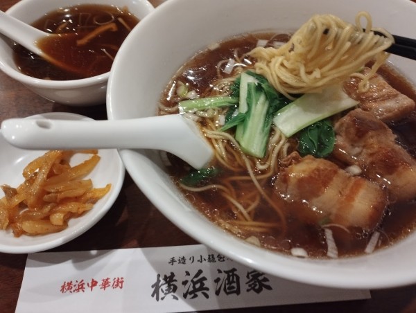 「得 豚角煮麺セット(950）」@横浜酒家の写真