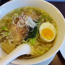 支那そばと半カレーライスセット 1300円