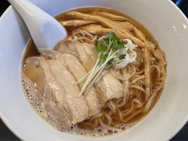 「青森煮干しらあめん」@麺屋さんQの写真