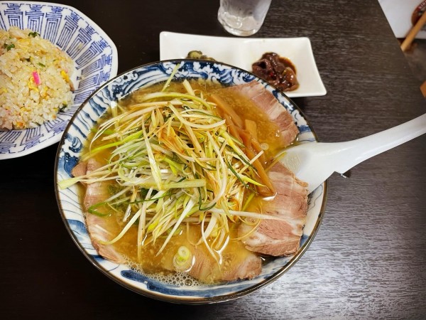 「ネギチャーシュー麺」@食堂加藤屋の写真