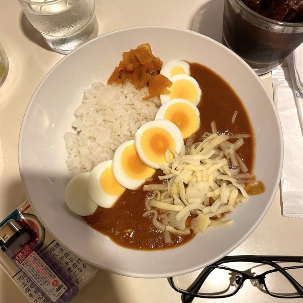 「トマト＆チキンカレー（ドリンク付）」@PHOTO SALOONの写真