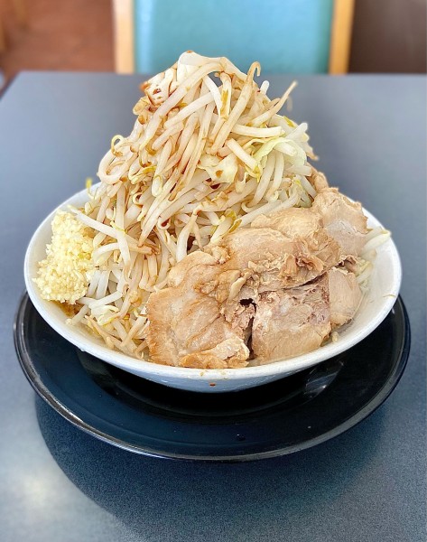 「極太麺【醤油】」@麺屋 とん嬉の写真